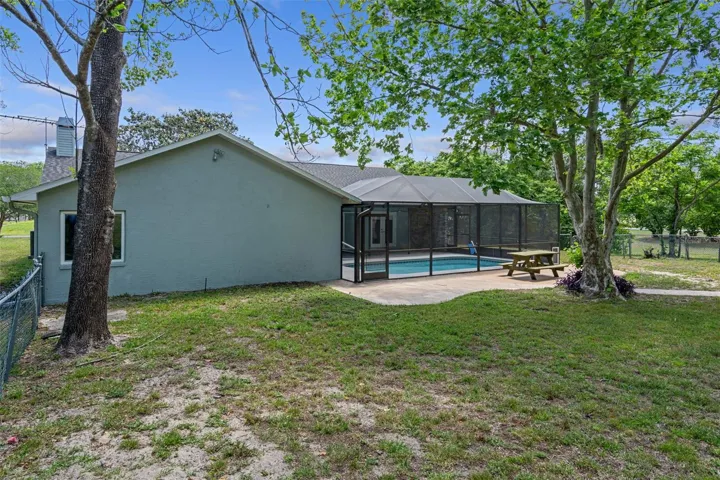 Left Rear Side of Home