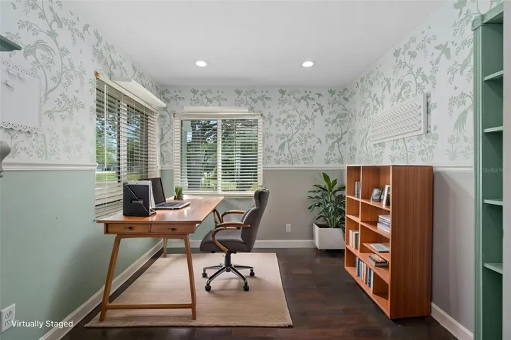 Staged Office