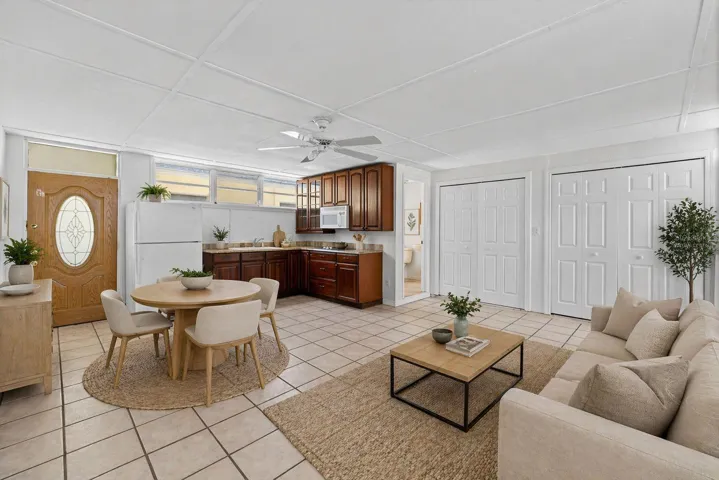 Virtually Staged- Detached Studio Guest House