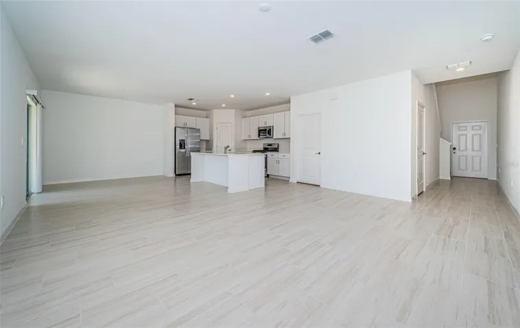 Living and Kitchen combination