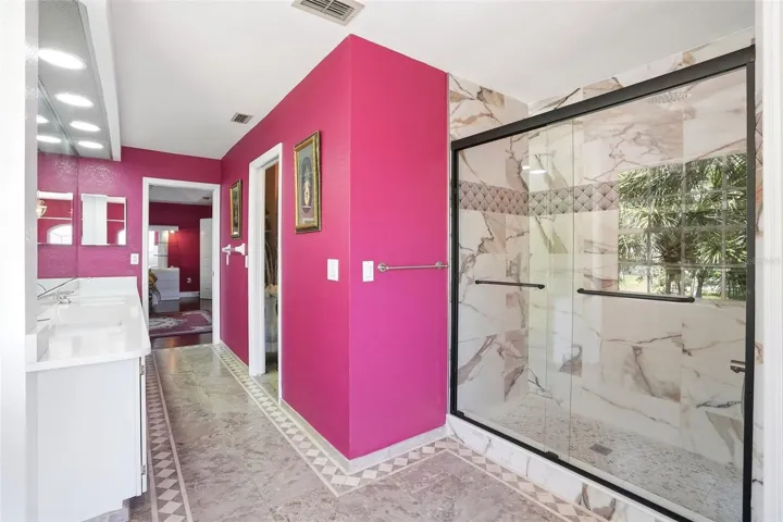 Expansive Master Bathroom with Fully Upgraded Shower