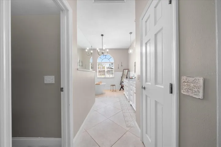 Transition to Main Bathroom