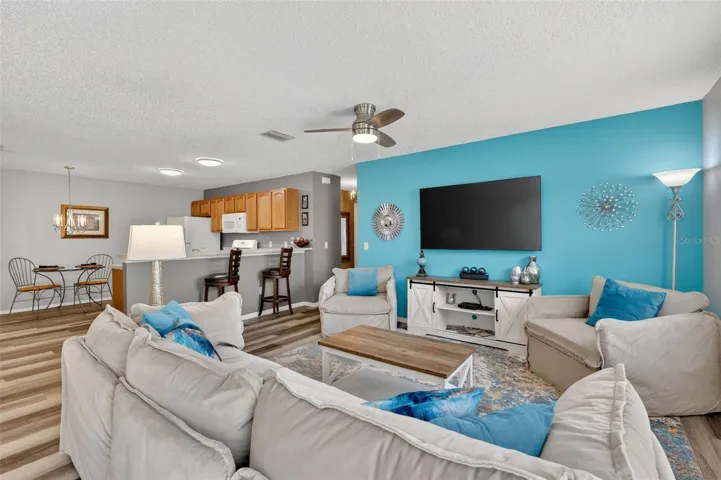 Living Room and Kitchen