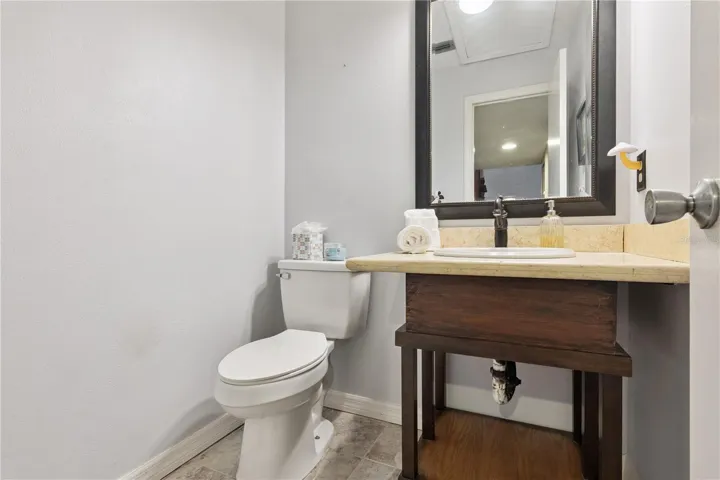 Guest half Bathroom