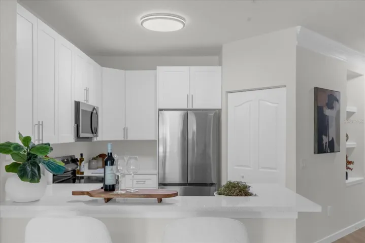 Kitchen viewed from Living Room