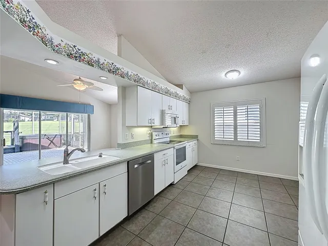 Kitchen is very open to family room