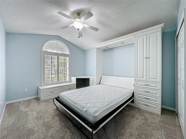 2nd bedroom has built in Murphy bed and desk