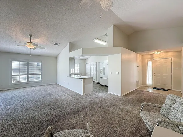 Foyer, Kitchen, Dining and Living Room