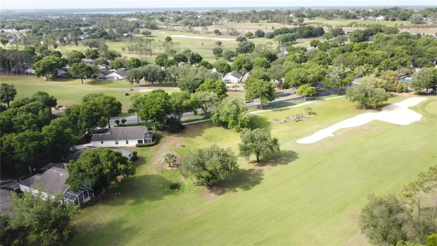 Aerial Golf Course View