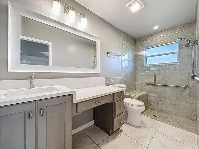 Remodeled Primary Bathroom