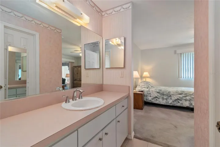 Primary bathroom.