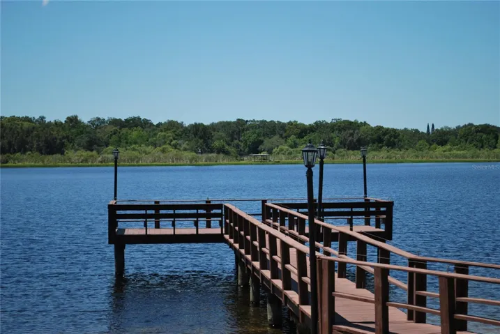 Community fishing dock