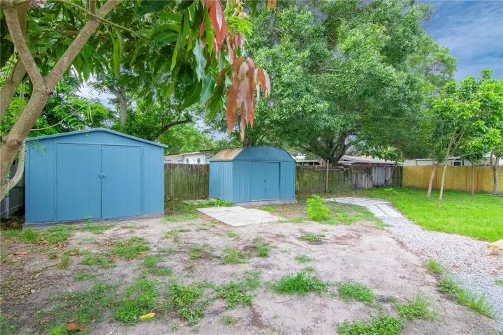 storage shed for tenant use