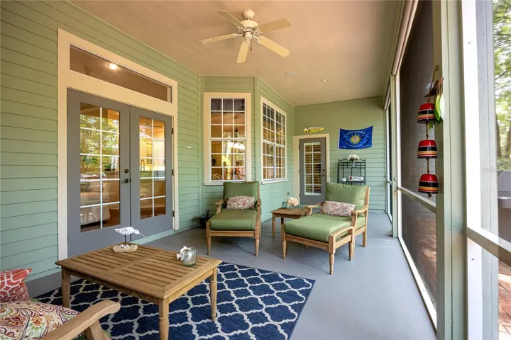 Rear Screened in Porch