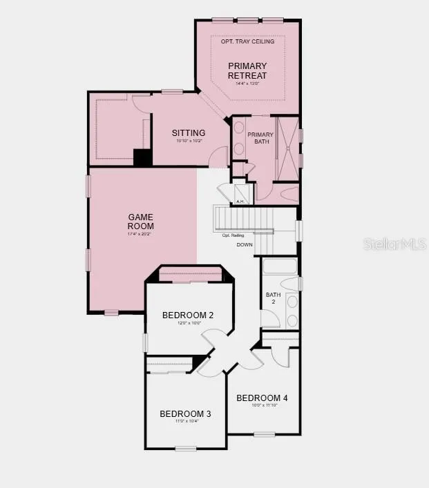 Additional Highlights Include: Gourmet kitchen, game room, sitting room at primary suite, sliding door at dining room, 8' interior doors, pre-plumb for future laundry tub, and upgraded cabinets and flooring.