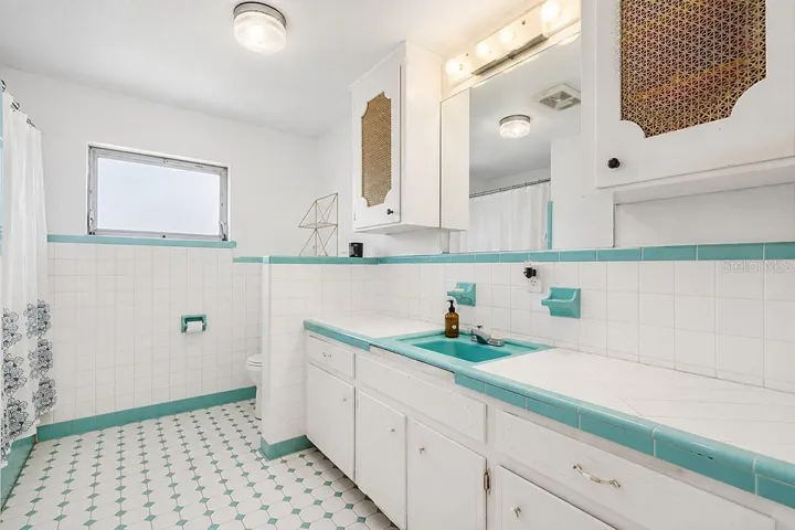 AI generated photo of bathroom with white paint