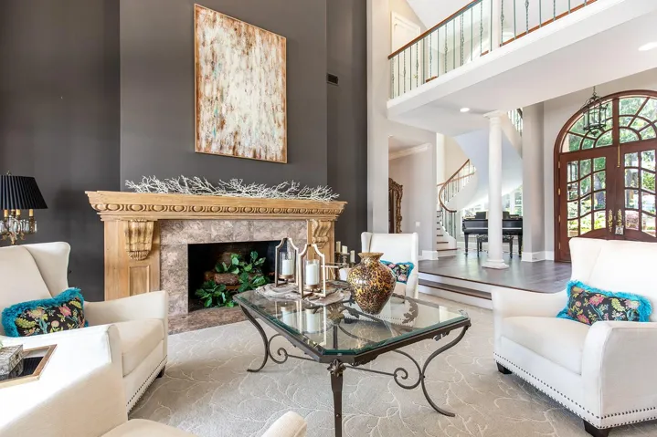 Right out of a magazine, the rooms are seamless in the blending of levels, tones, finishes and function. All with so much light filling the space.