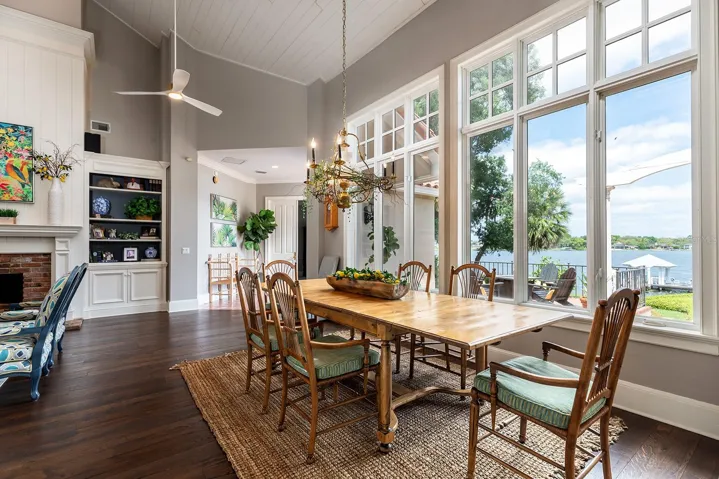 Commanding water views!