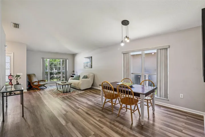 Living room/dining room combo