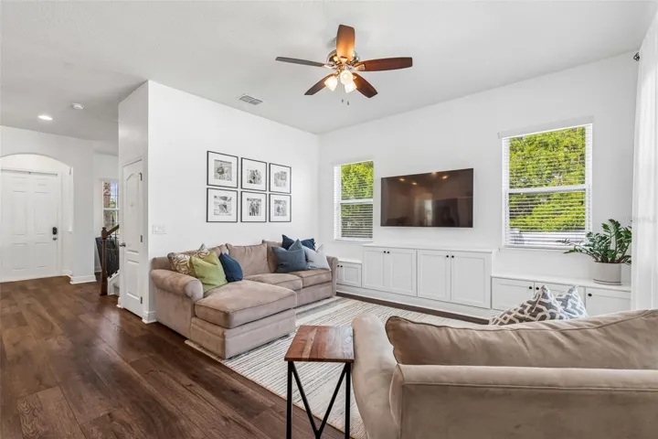 Side View of Living Room