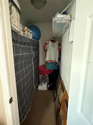 Primary walk in closet