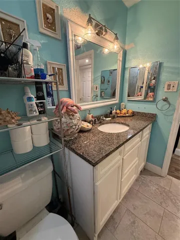 Second bathroom vanity