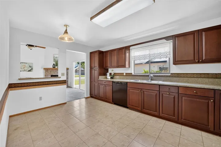Eat-in kitchen with updates and wonderful storage