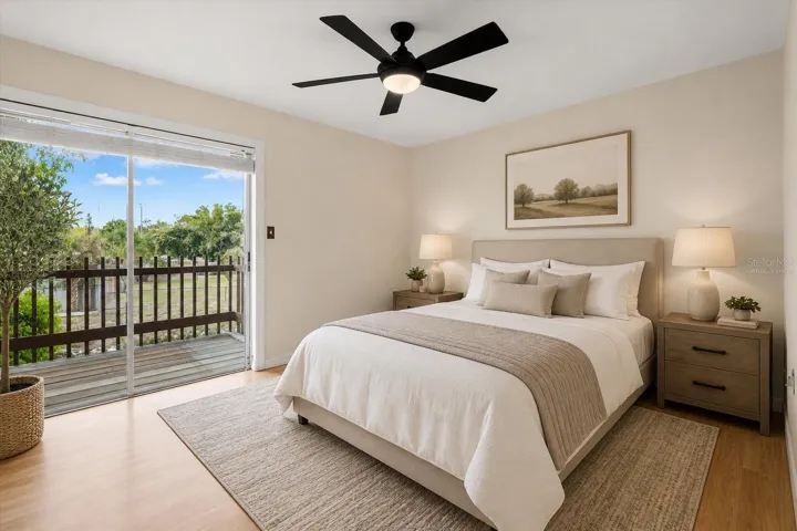 *virtually staged*Bedroom 1