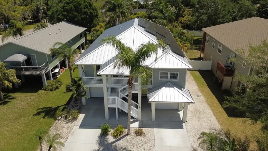 Front Drone view