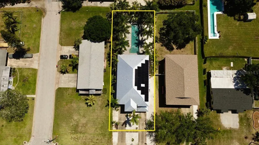 Drone View of Property