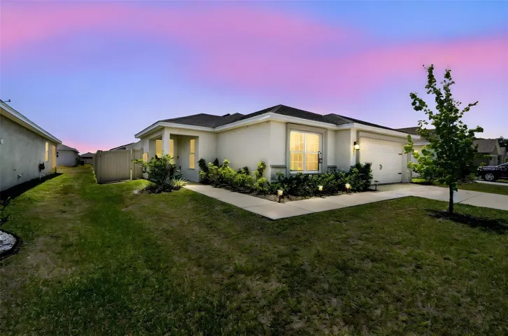 Twilight Front Elevation