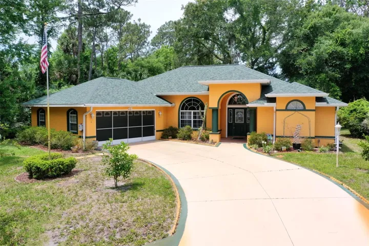 Side entry garage!