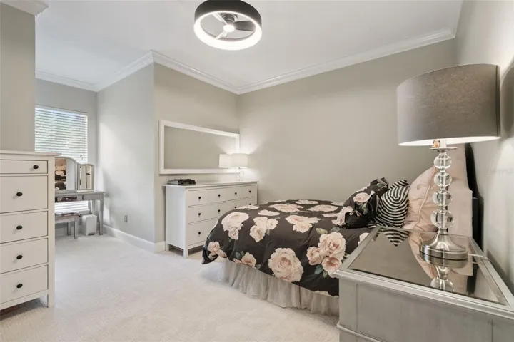 Second bedroom is larger than most.