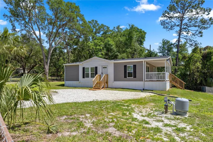 Side View of Home