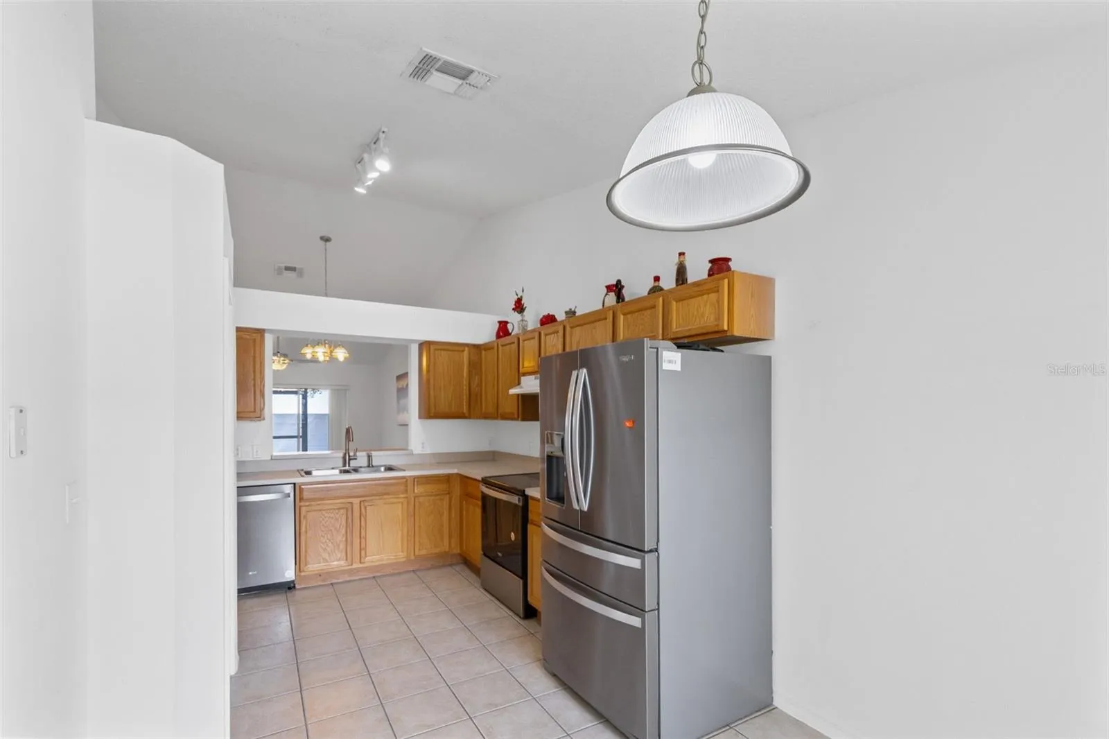 View of Kitchen from Dinette area