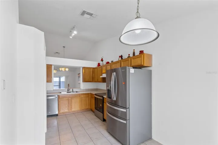 View of Kitchen from Dinette area