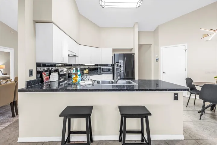 View of Kitchen from Family Room