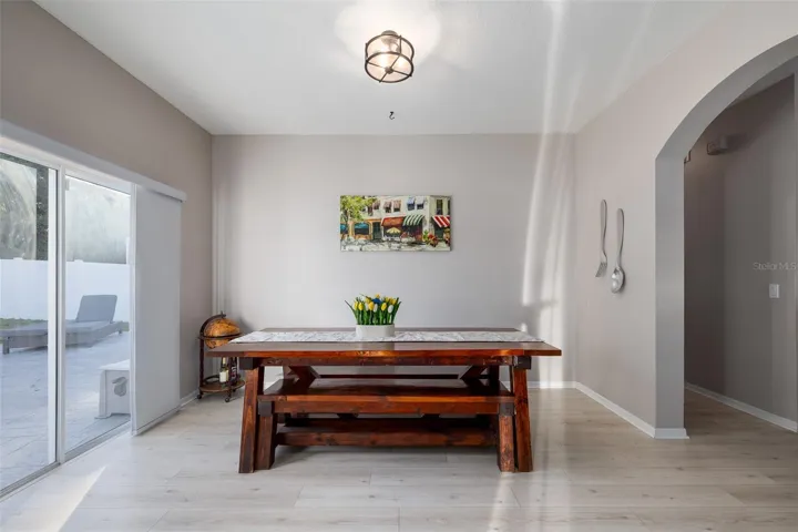 Very Spacious Eat-In Kitchen area with View of Conservation!