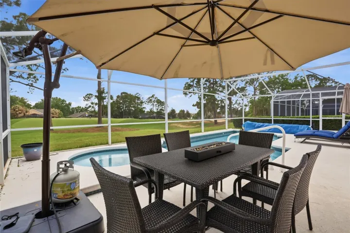 Golf Course views from pool
