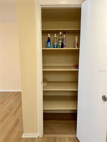 Hall closet