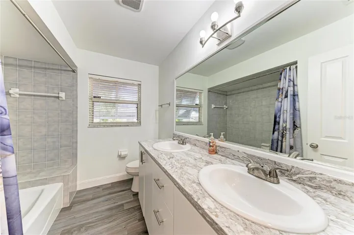 Bathroom 2 with Dual Vanity Sink