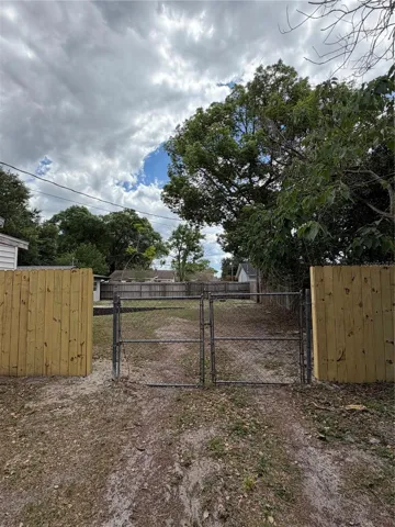 Driveway and Gate leading to Home