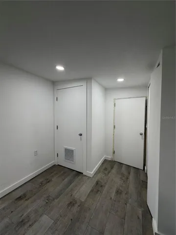 AC Unit Door in Bedroom