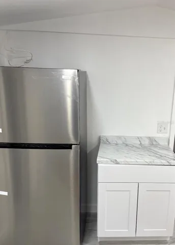 Refrigerator and Kitchen Cabinet
