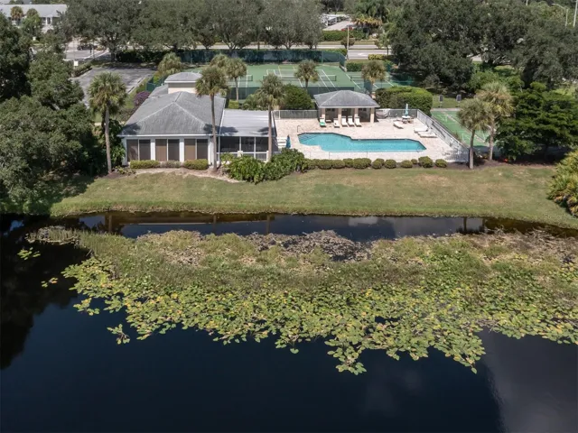 Aerial of amenities
