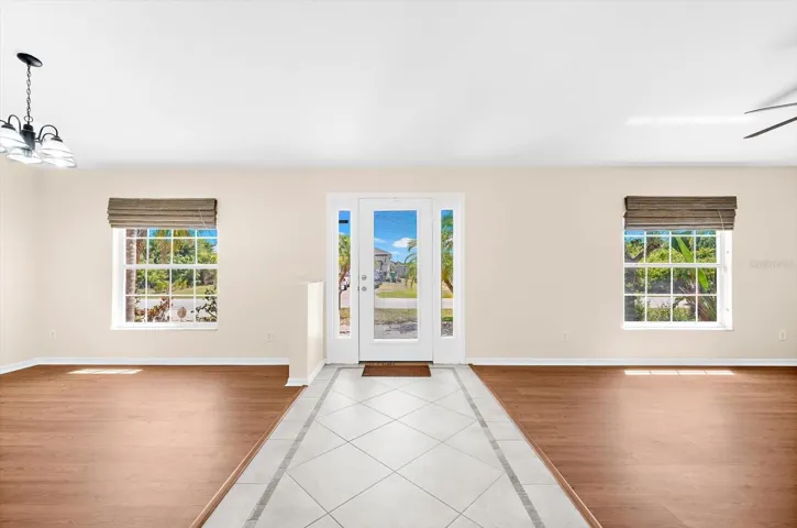 Bright Airy Welcoming Entry