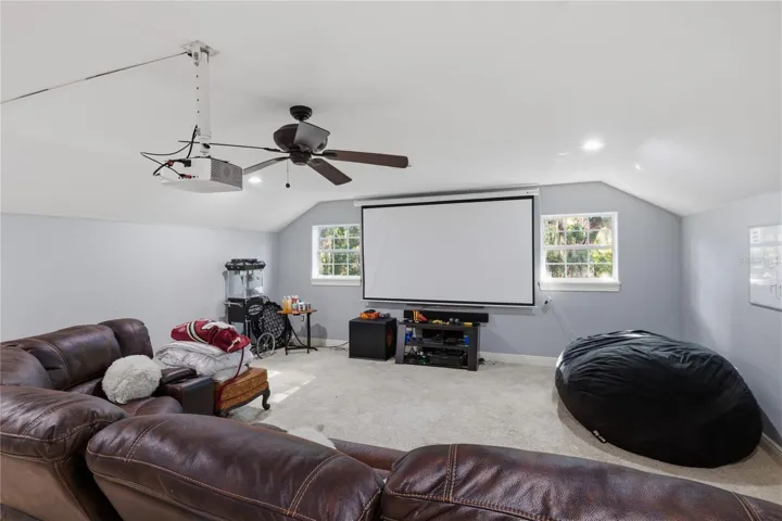 Upstairs Theater Room