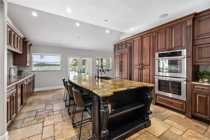 Kitchen Overlooking The Lake