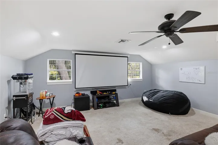 Upstairs Theater Room