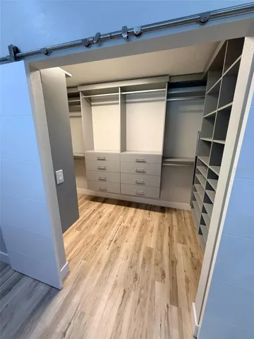Custom walk-in closet
